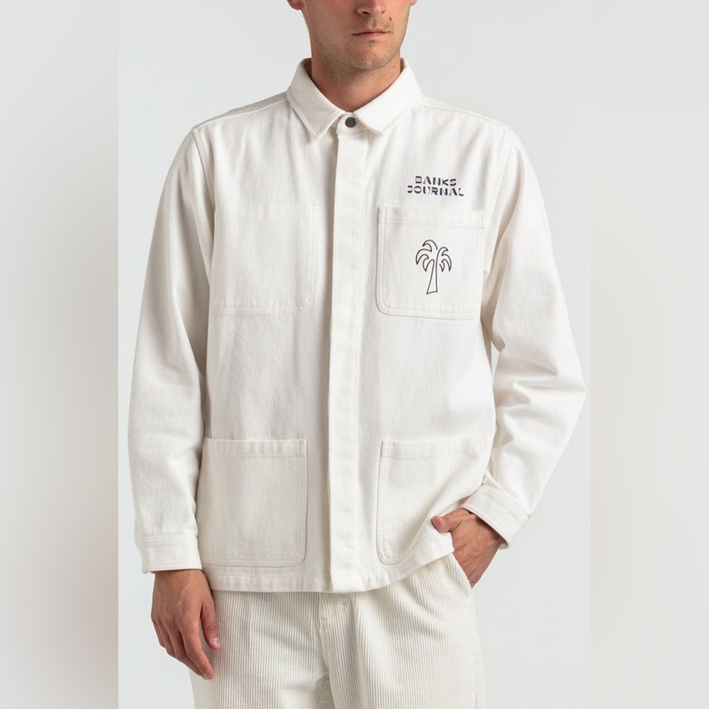 Banks Journal Off The Grid Jacket | White | M